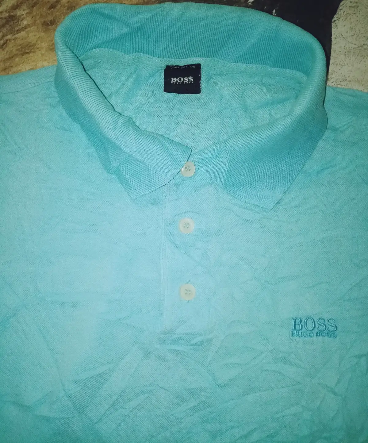 Hugo Boss Light Blue Polo Shirt