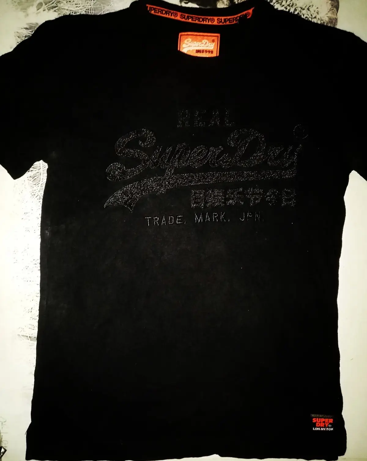 Superdry Black Graphic T-Shirt