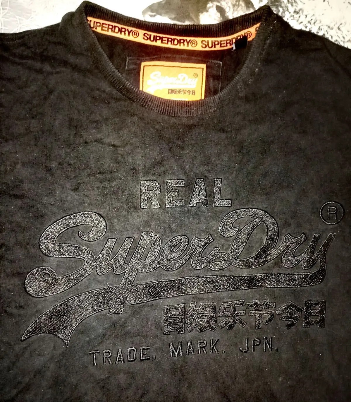 Superdry Black Graphic T-Shirt