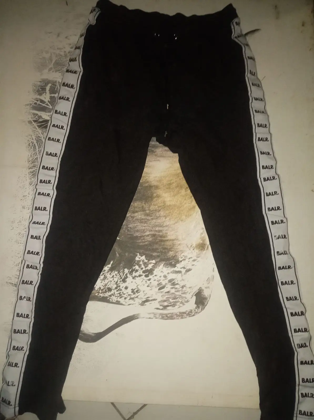 BALR. Tape Sweatpants Black