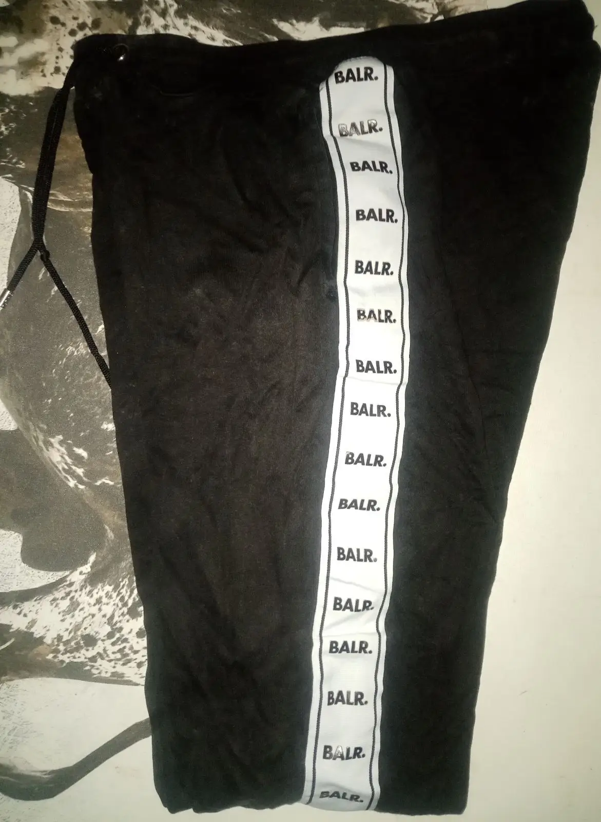 BALR. Tape Sweatpants Black