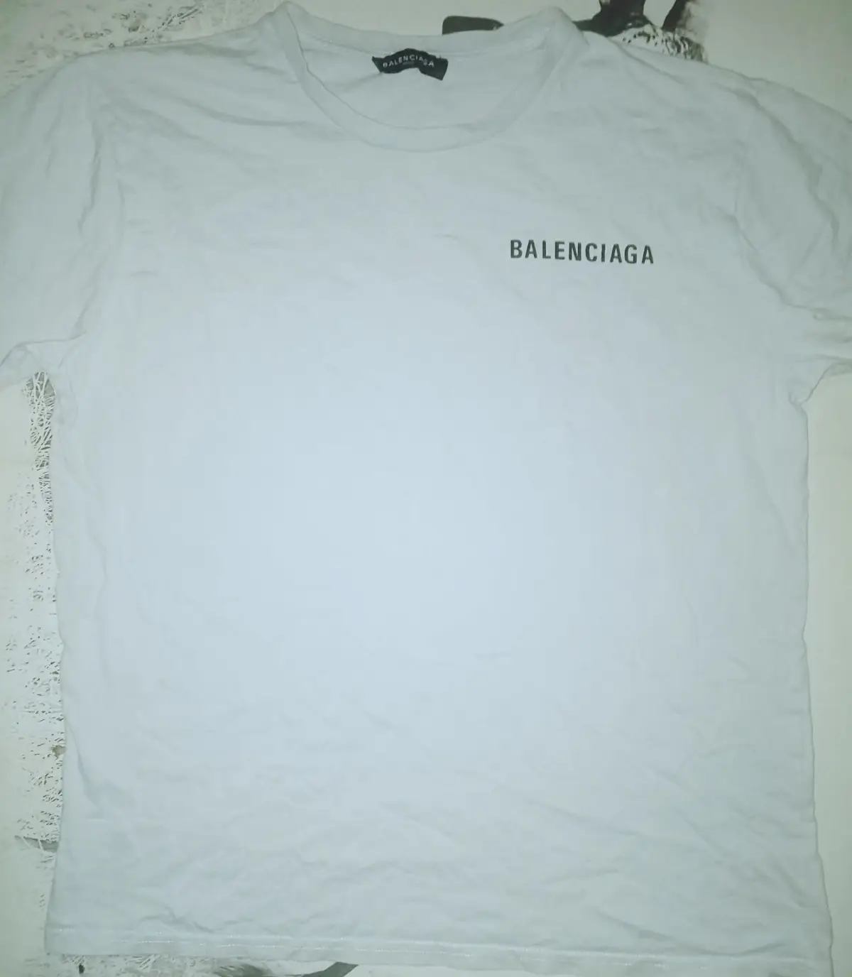 Balenciaga White T-Shirt