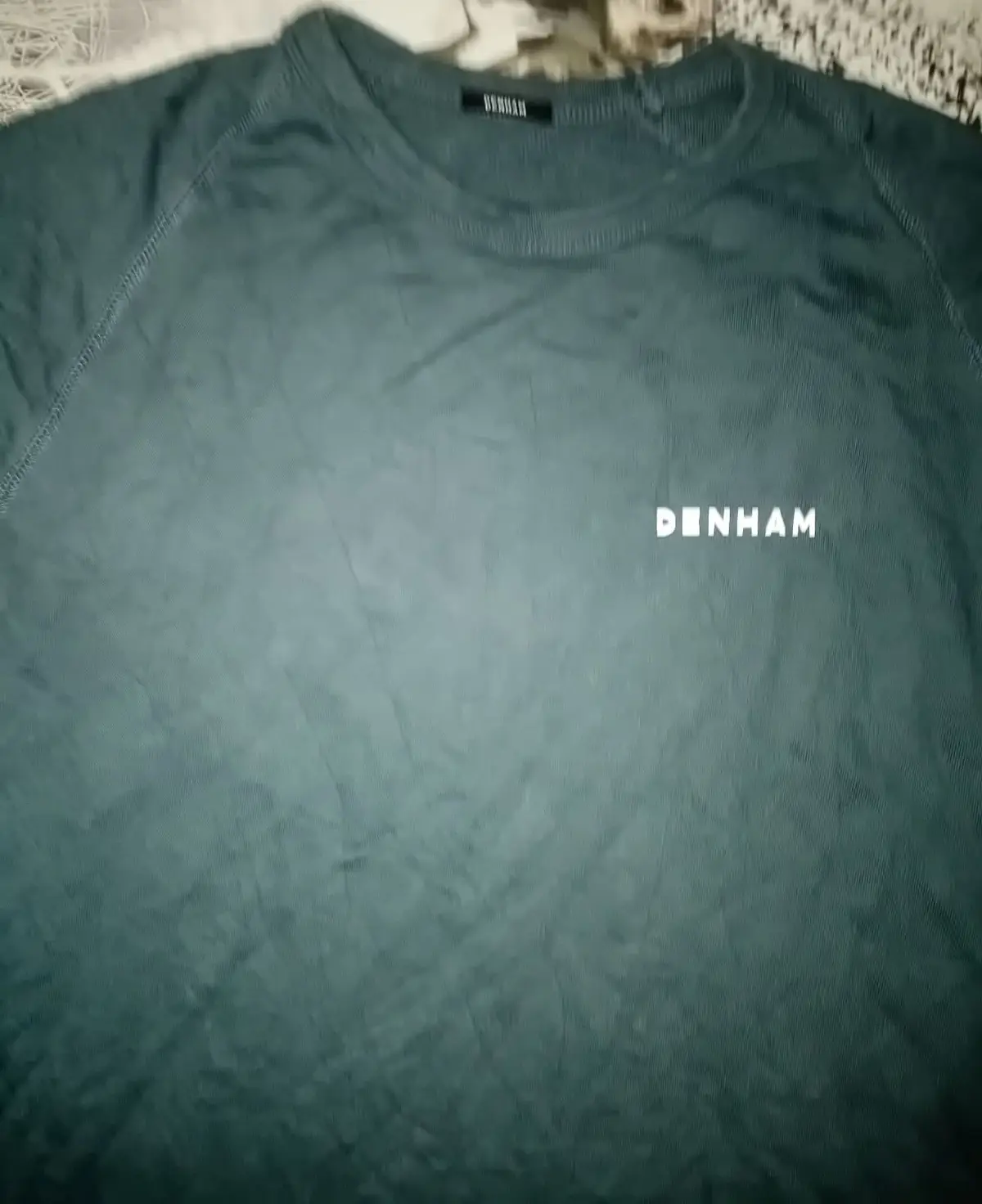 Denham Long Sleeve Sweatshirt Dark Green