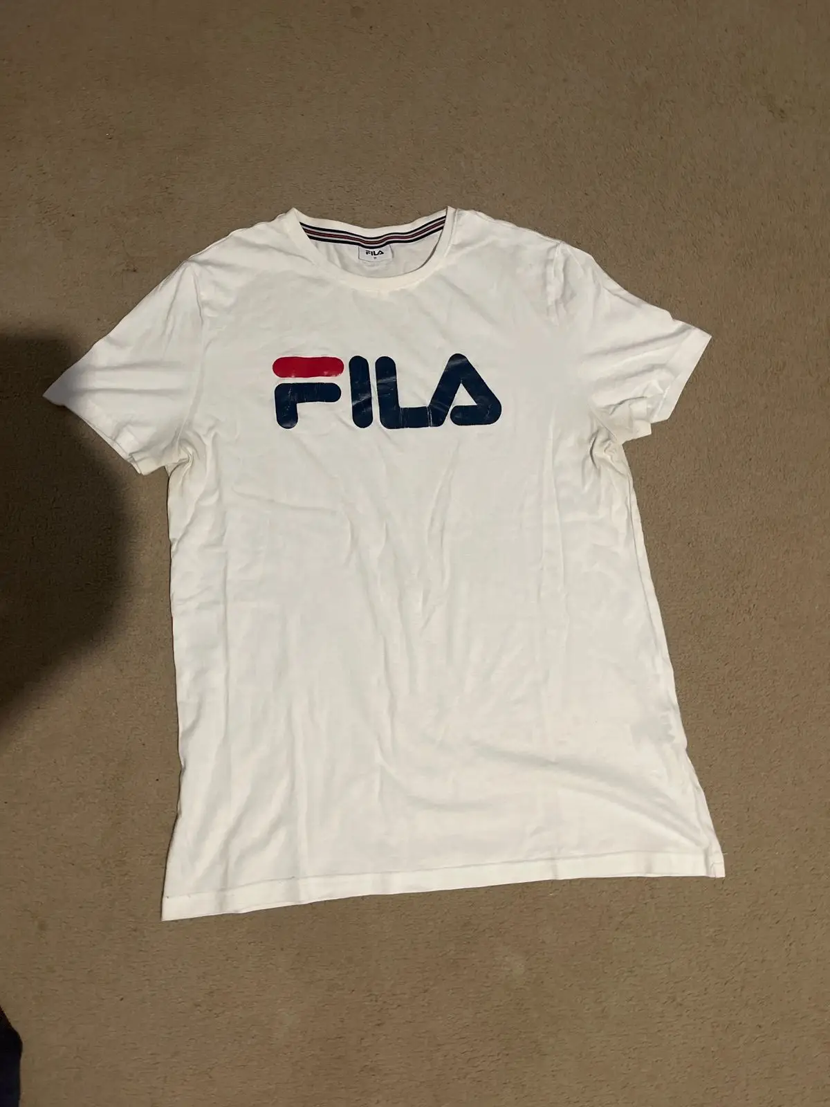 Fila White Logo T-Shirt
