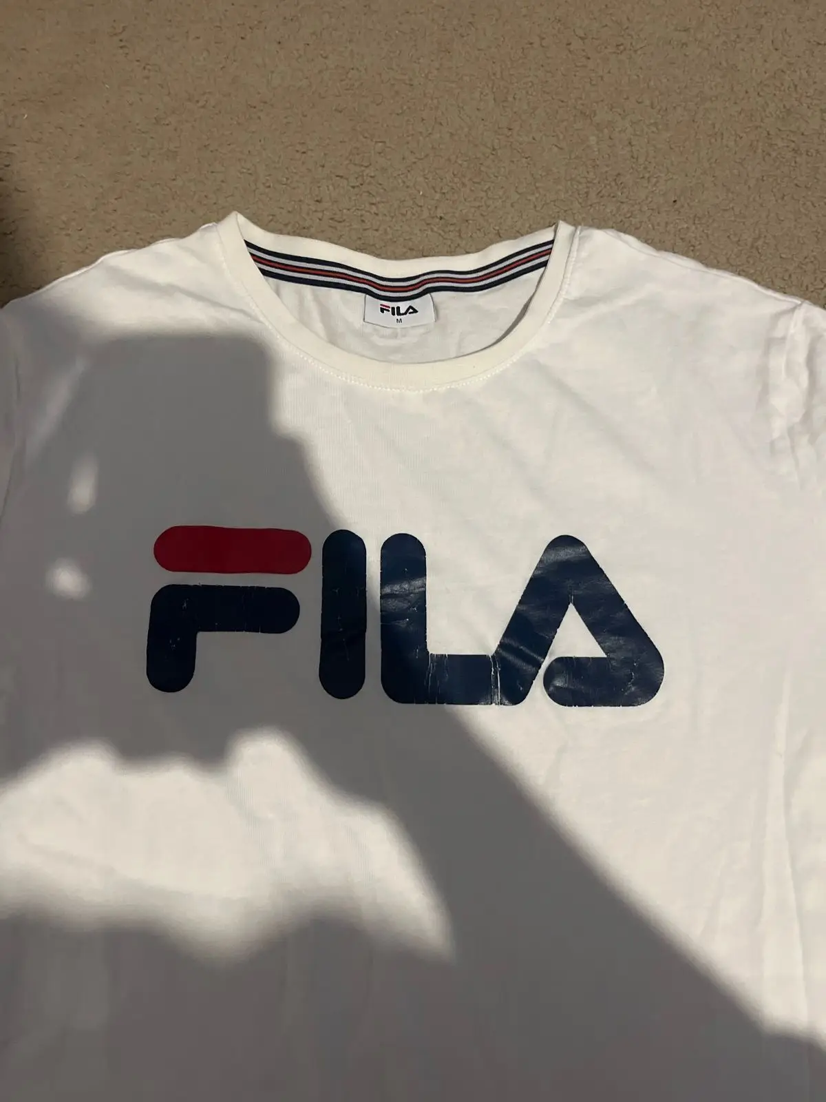 Fila White Logo T-Shirt