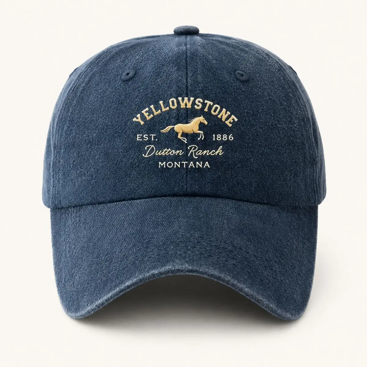 The Hoboo Studio Embroidered Cap Dark Grey