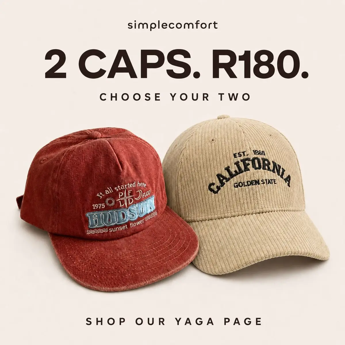 The Hoboo Studio Embroidered Cap Dark Grey