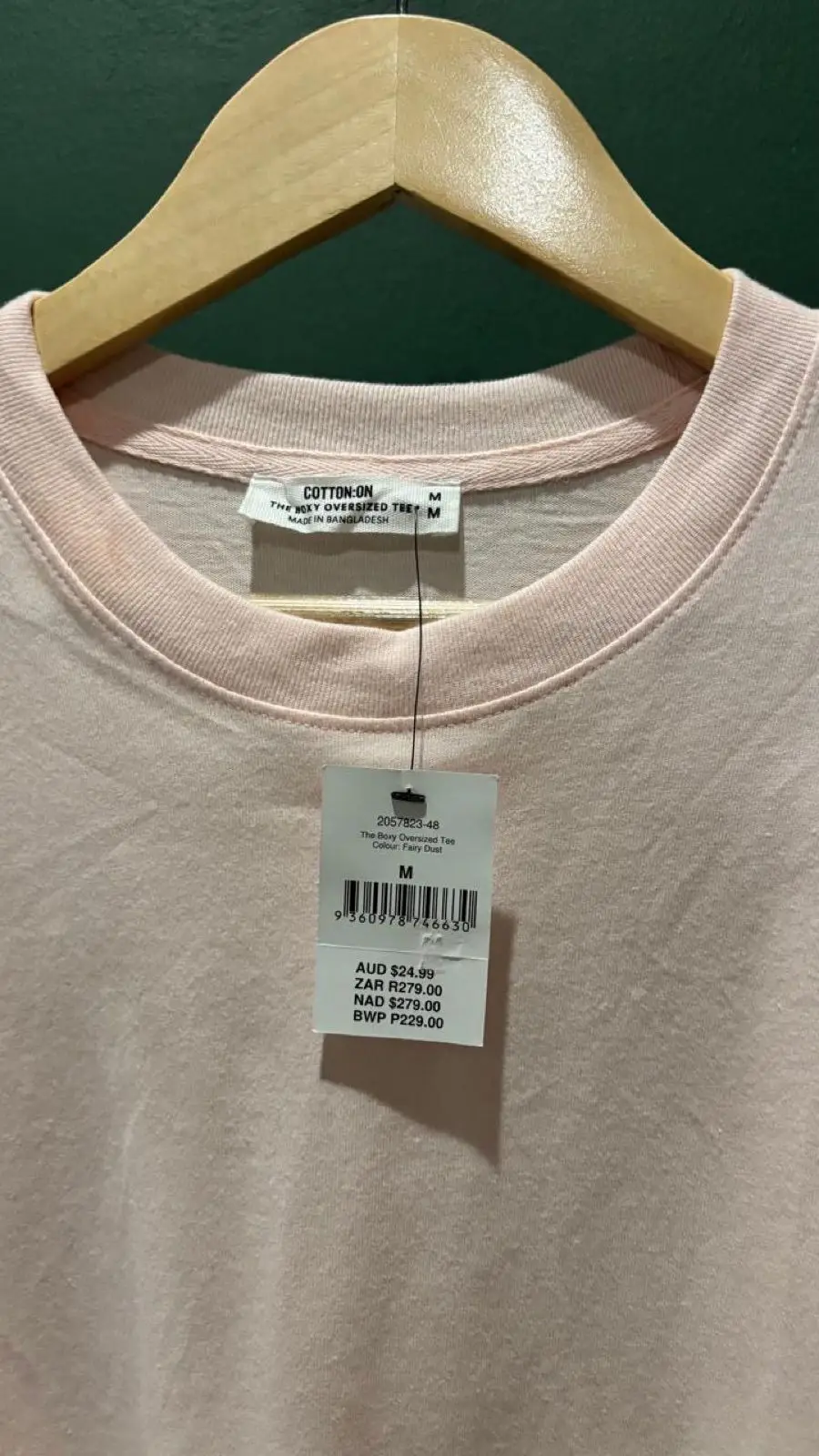 Cotton On Pink T-Shirt