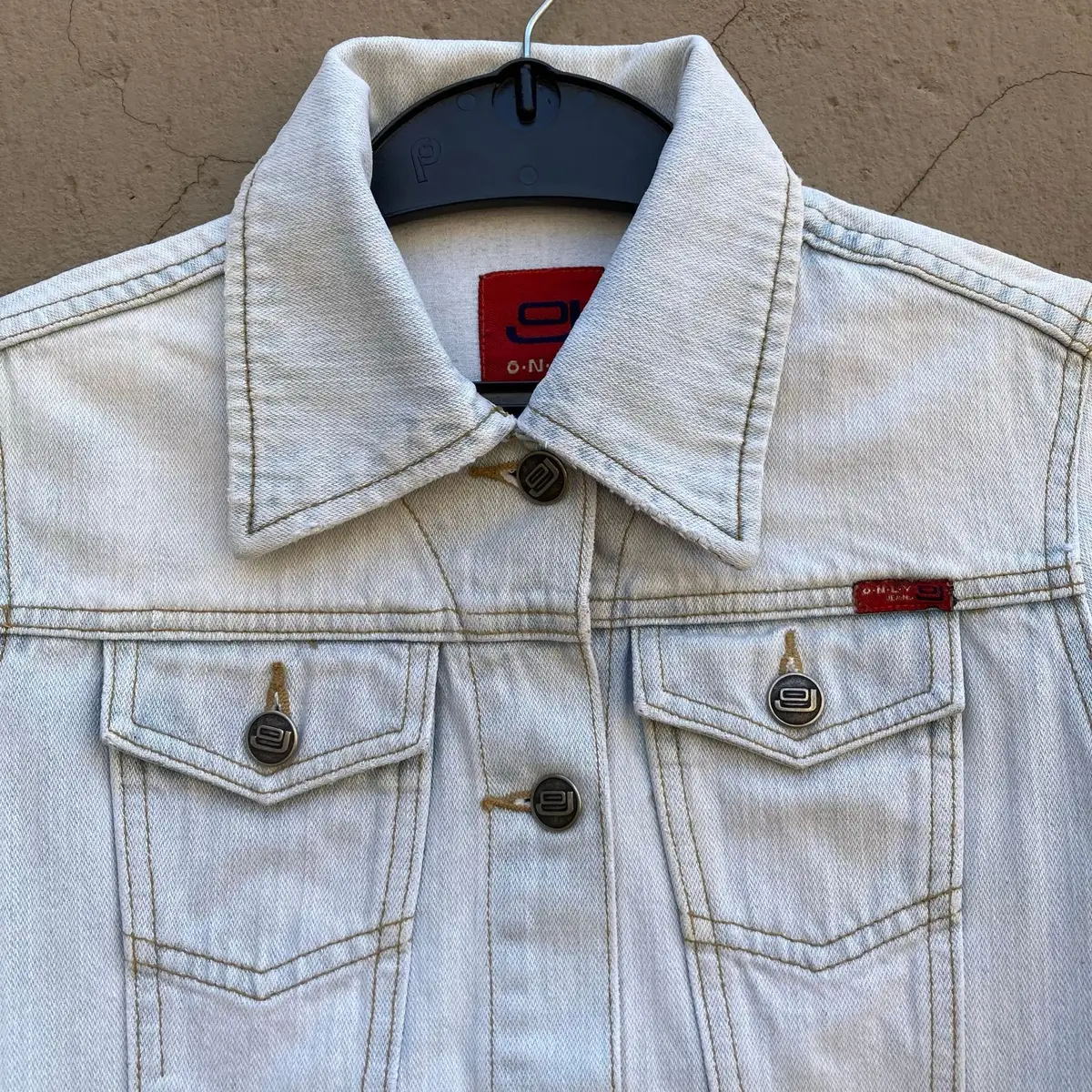 Only Light Wash Denim Jacket