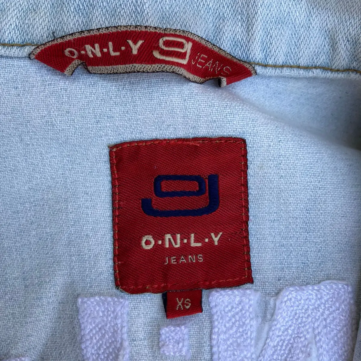 Only Light Wash Denim Jacket