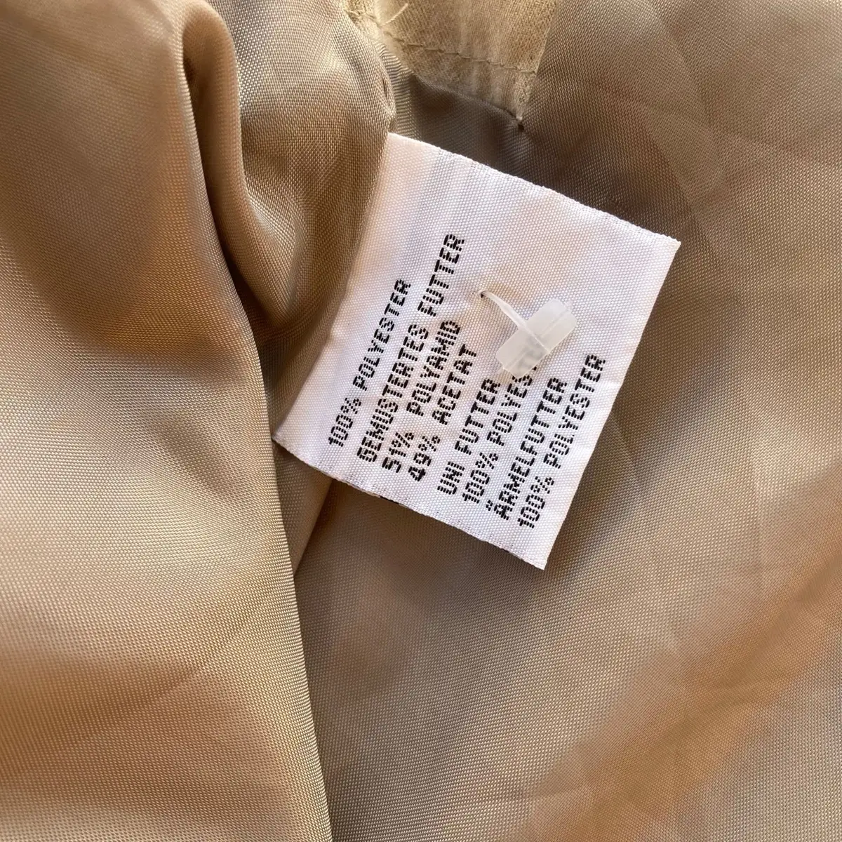 TCM Beige Button-Up Coat