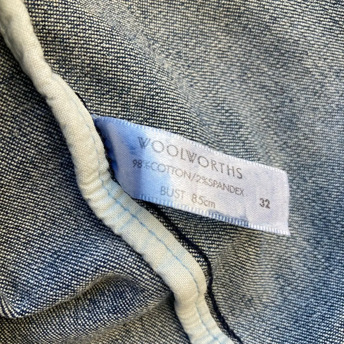 Woolworths Denim Jacket Blue Size 32