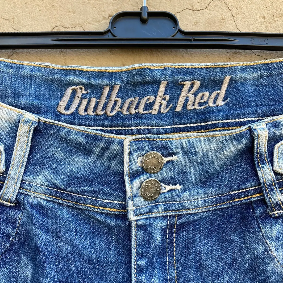 Outback Red by Truworths Acid-Wash Denim Shorts