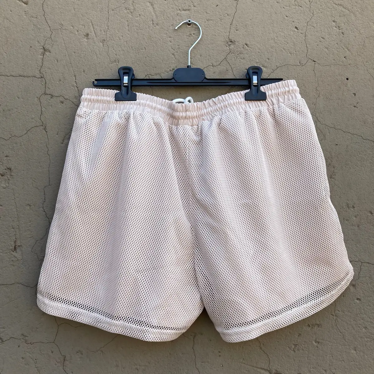 Shein Beige Mesh Shorts