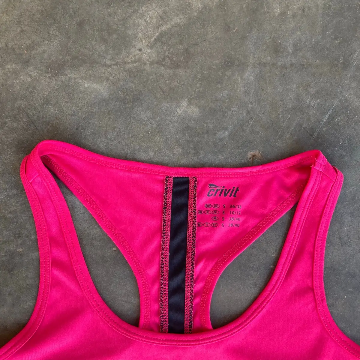 Crivit Pink Activewear Tank Top