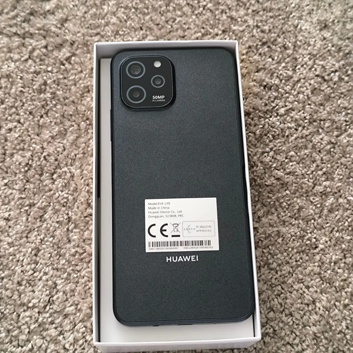Huawei Nova Y62 Plus 128GB with Box and Charger