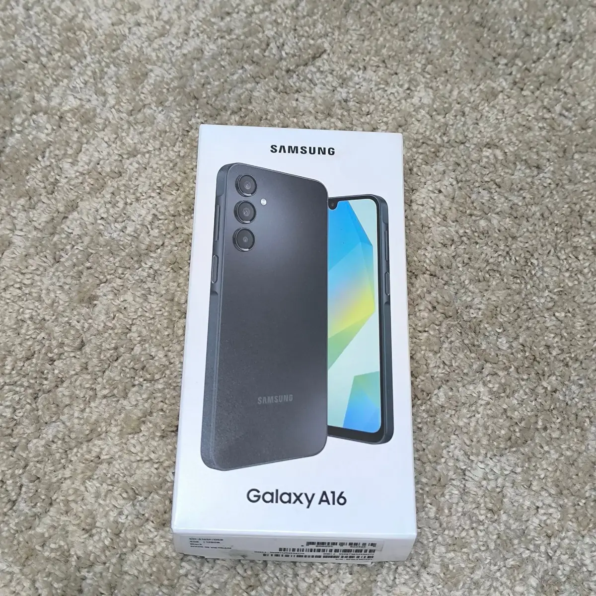 Samsung Galaxy A16 128GB Black Smartphone (Boxed)