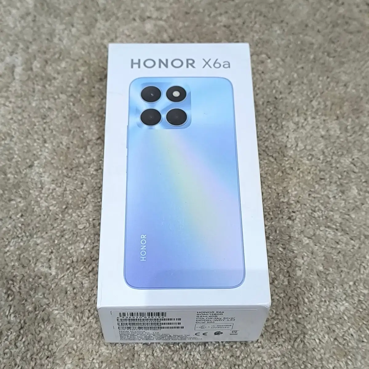 Honor X6a 128GB - Sky Silver (Box)