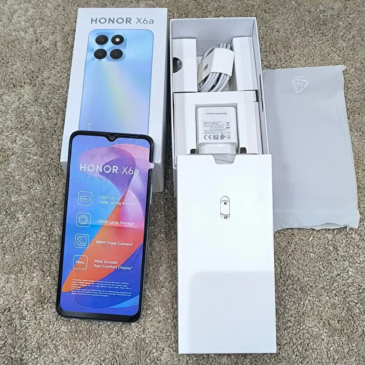 Honor X6a 128GB - Sky Silver (Box)