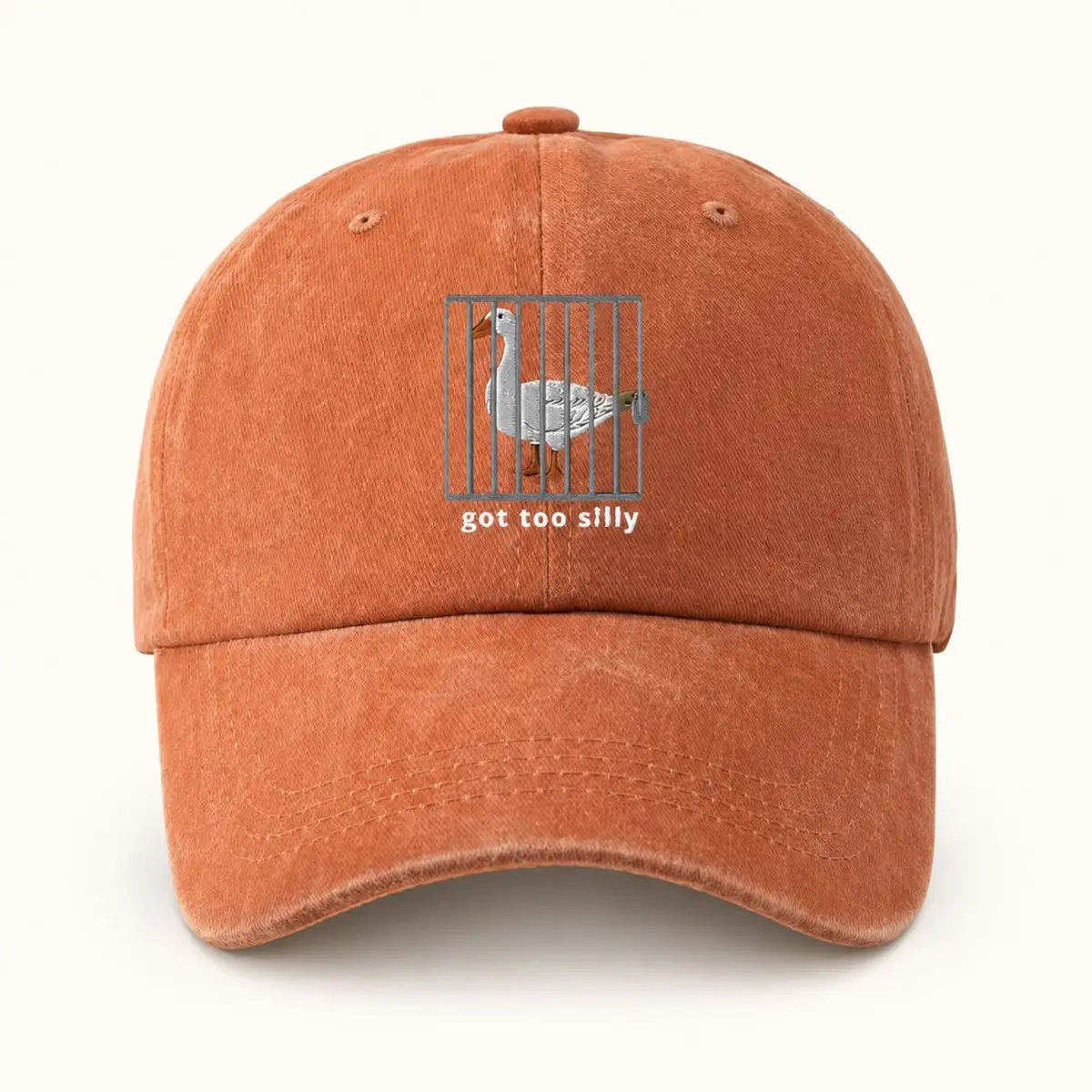 Red Corduroy Hudson Graphic Cap