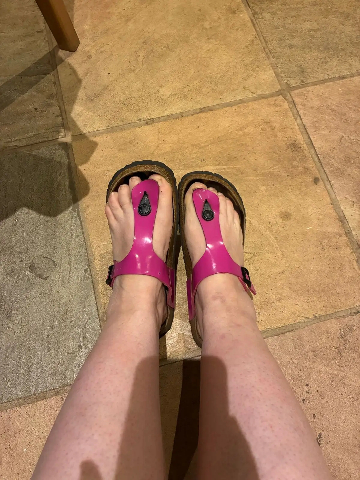 Betula Pink Thong Sandals