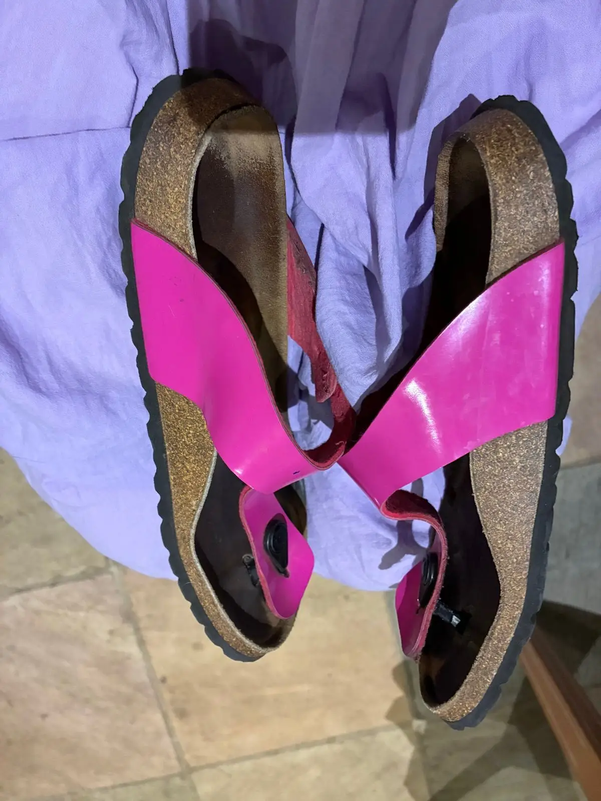 Betula Pink Thong Sandals