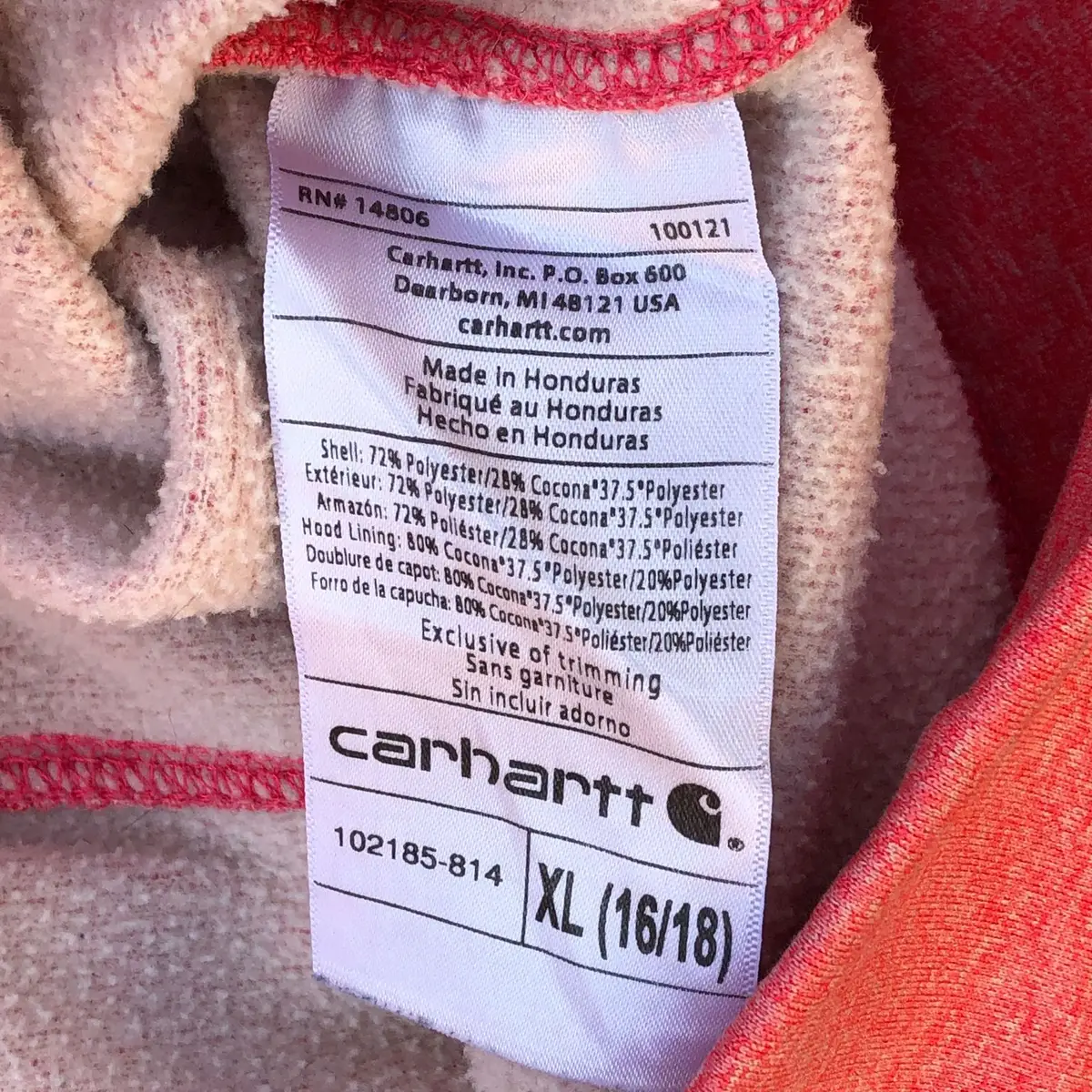 Carhartt Force Pink Hoodie