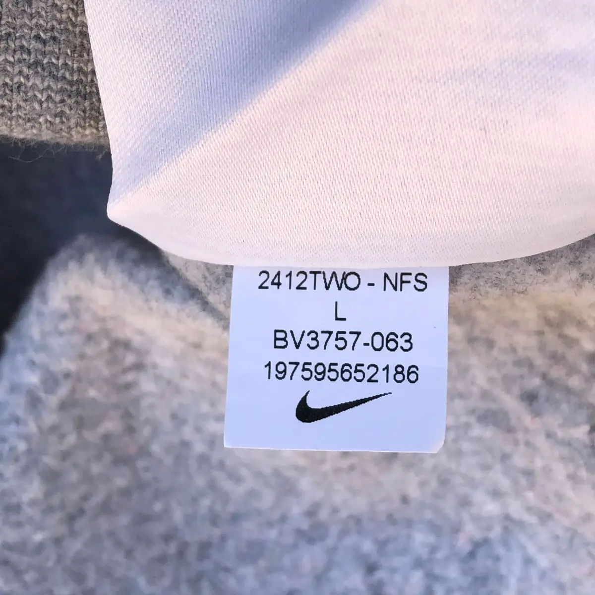 Nike Grey Pullover Hoodie