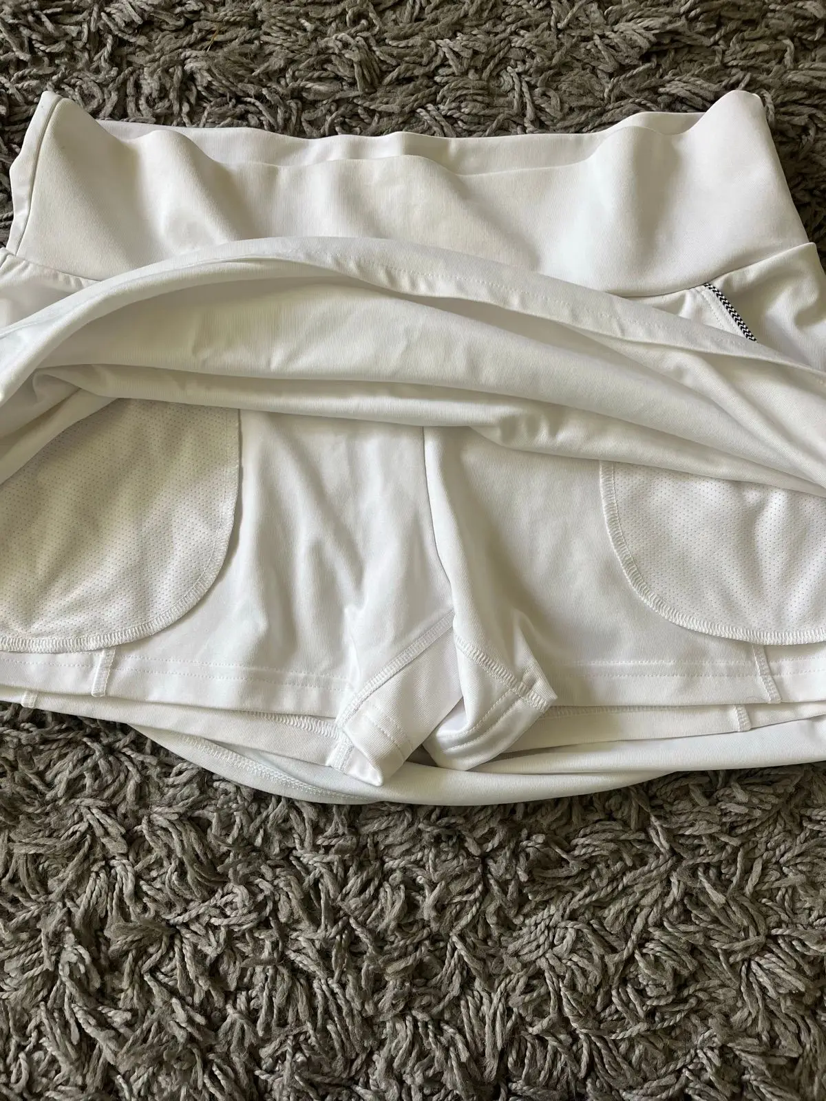 Adidas White Sports Skirt