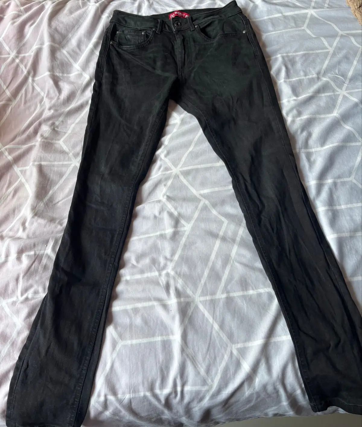 Redbat Black Skinny Jeans