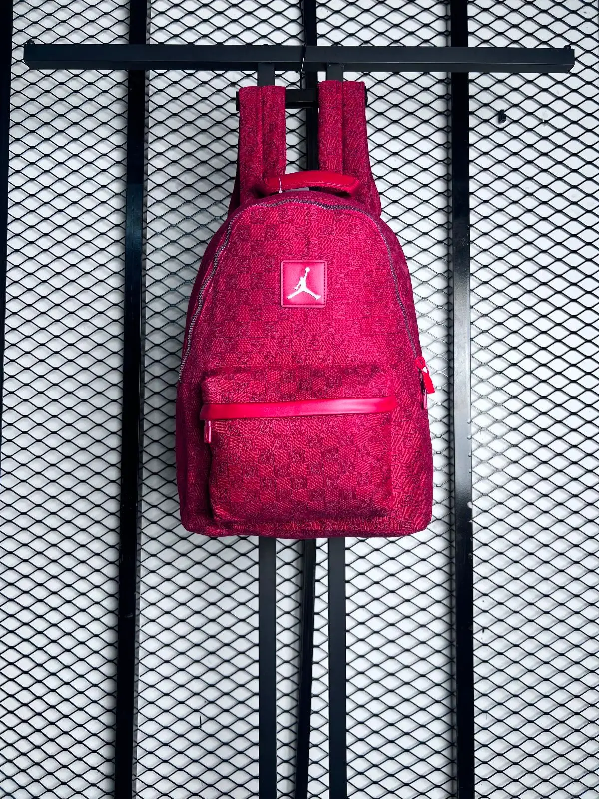 Air Jordan Monogram Red Backpack