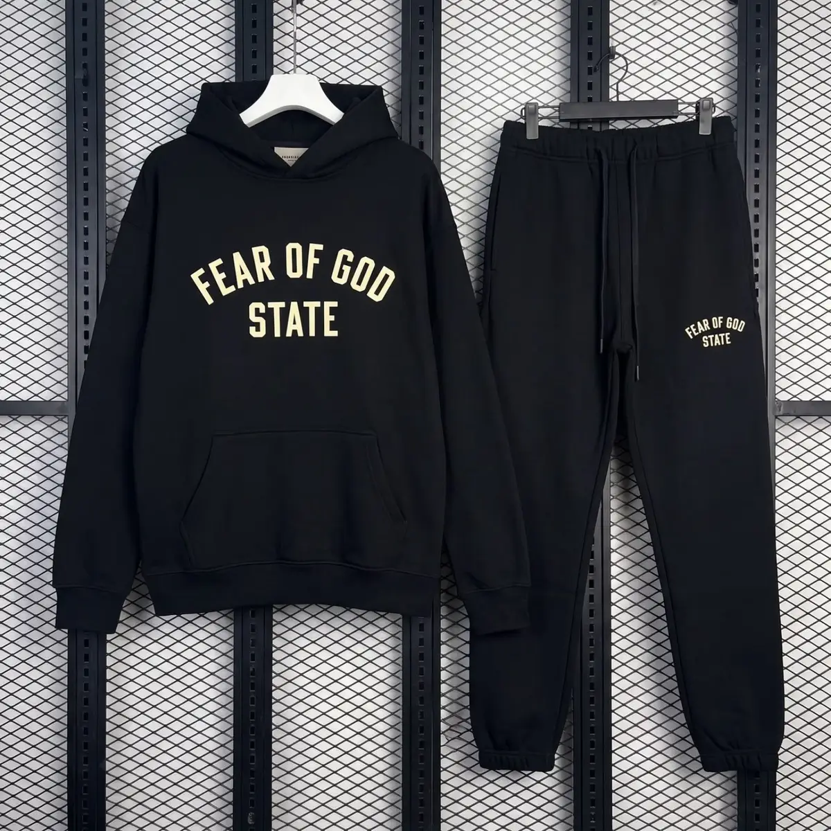 Fear of God State Cream Hoodie