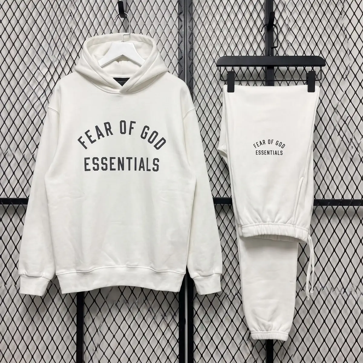 Fear of God State Cream Hoodie