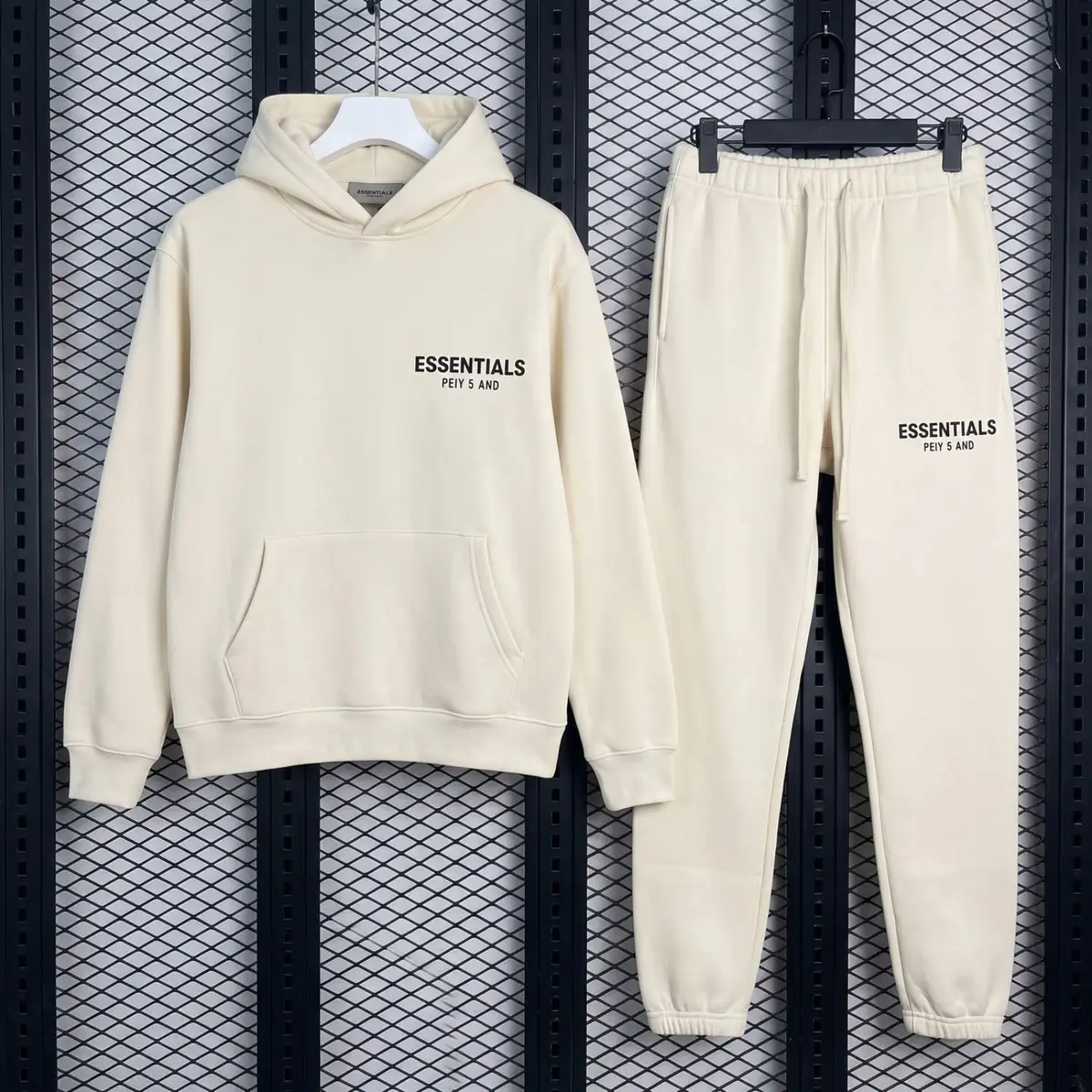 Fear of God State Cream Hoodie