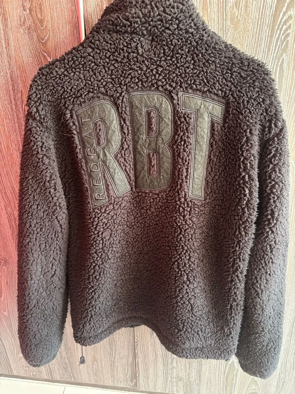 Redbat Black Sherpa Fleece Jacket