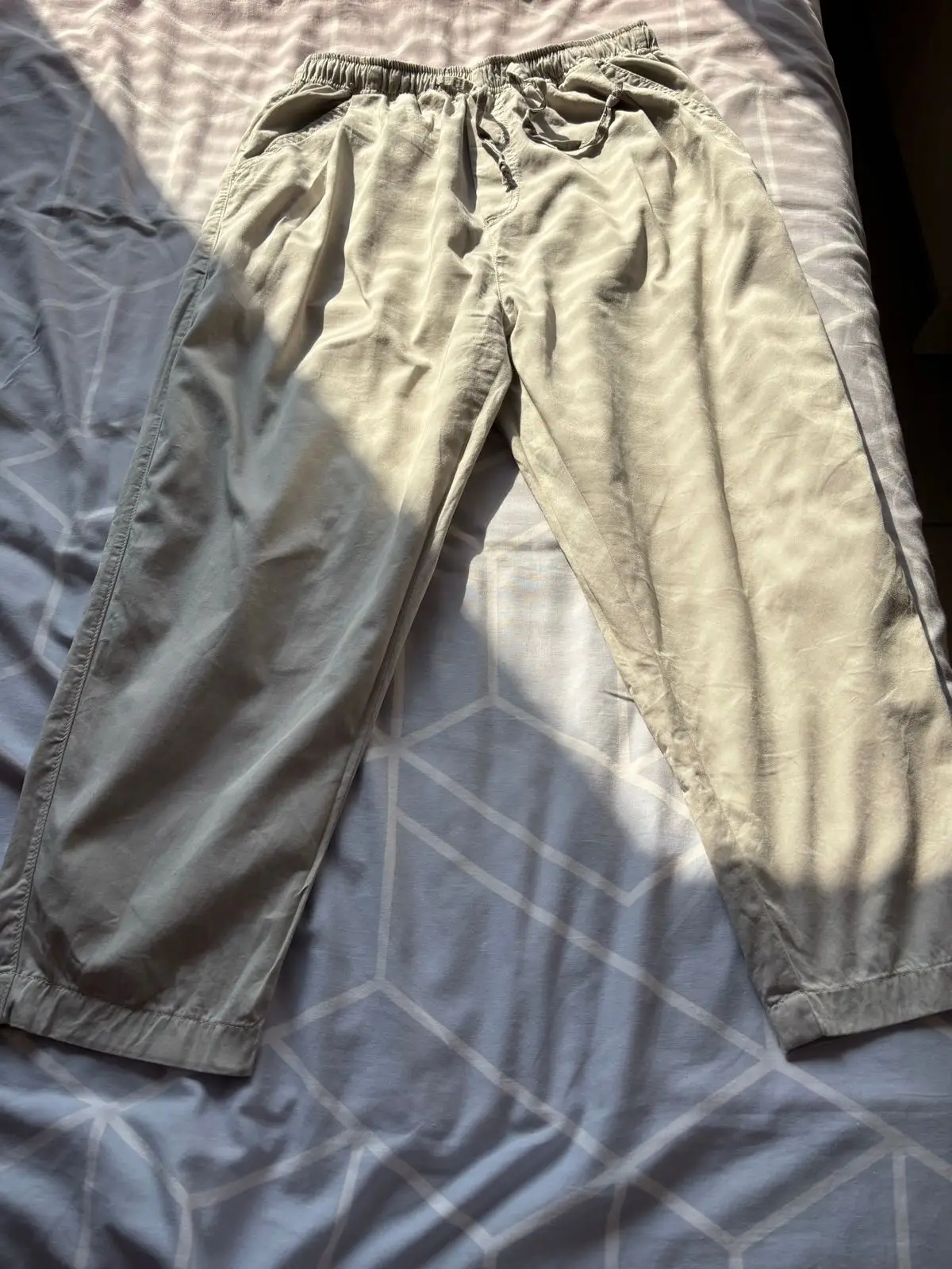 Mr Price Beige Drawstring Trousers