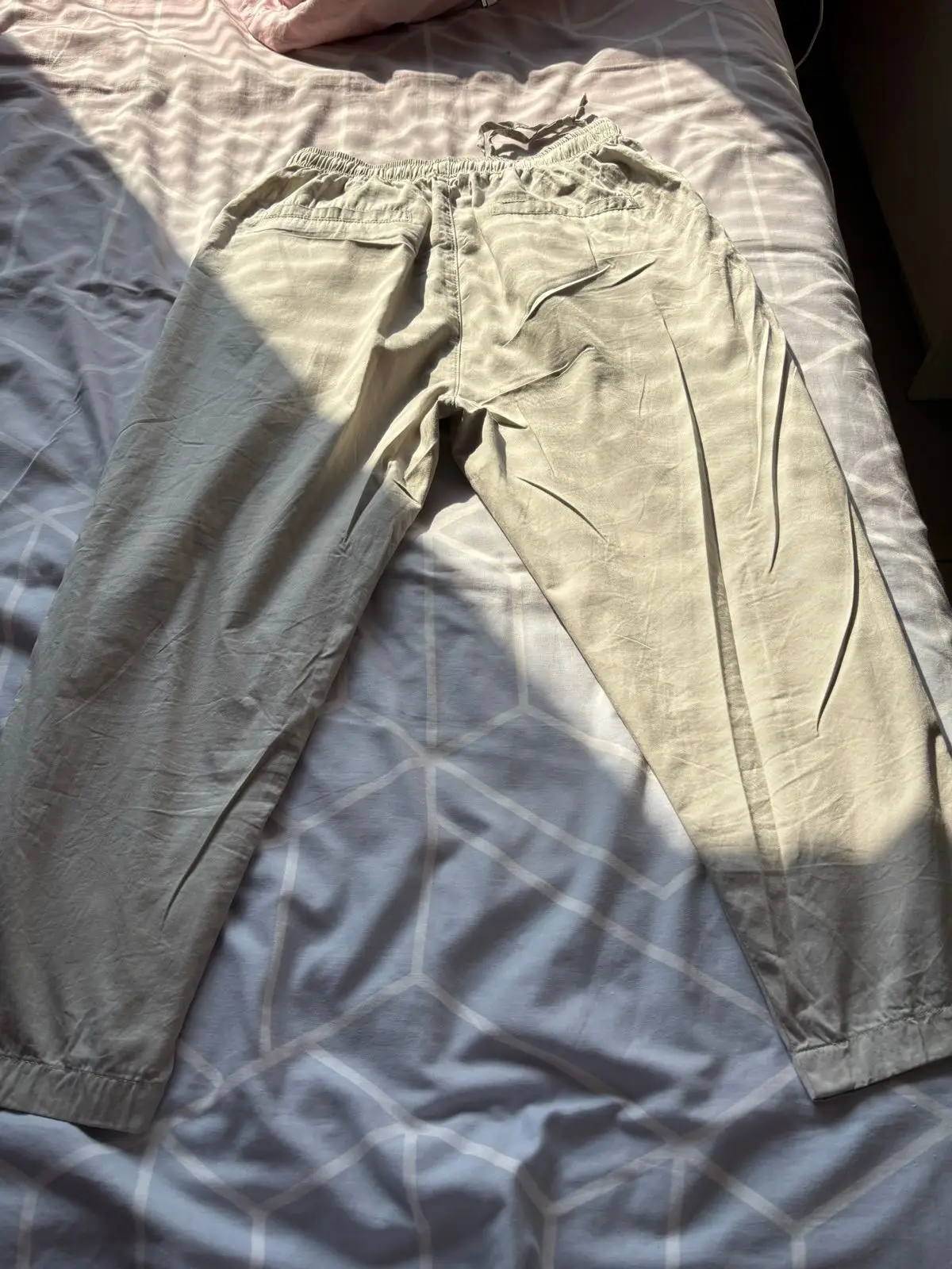 Mr Price Beige Drawstring Trousers
