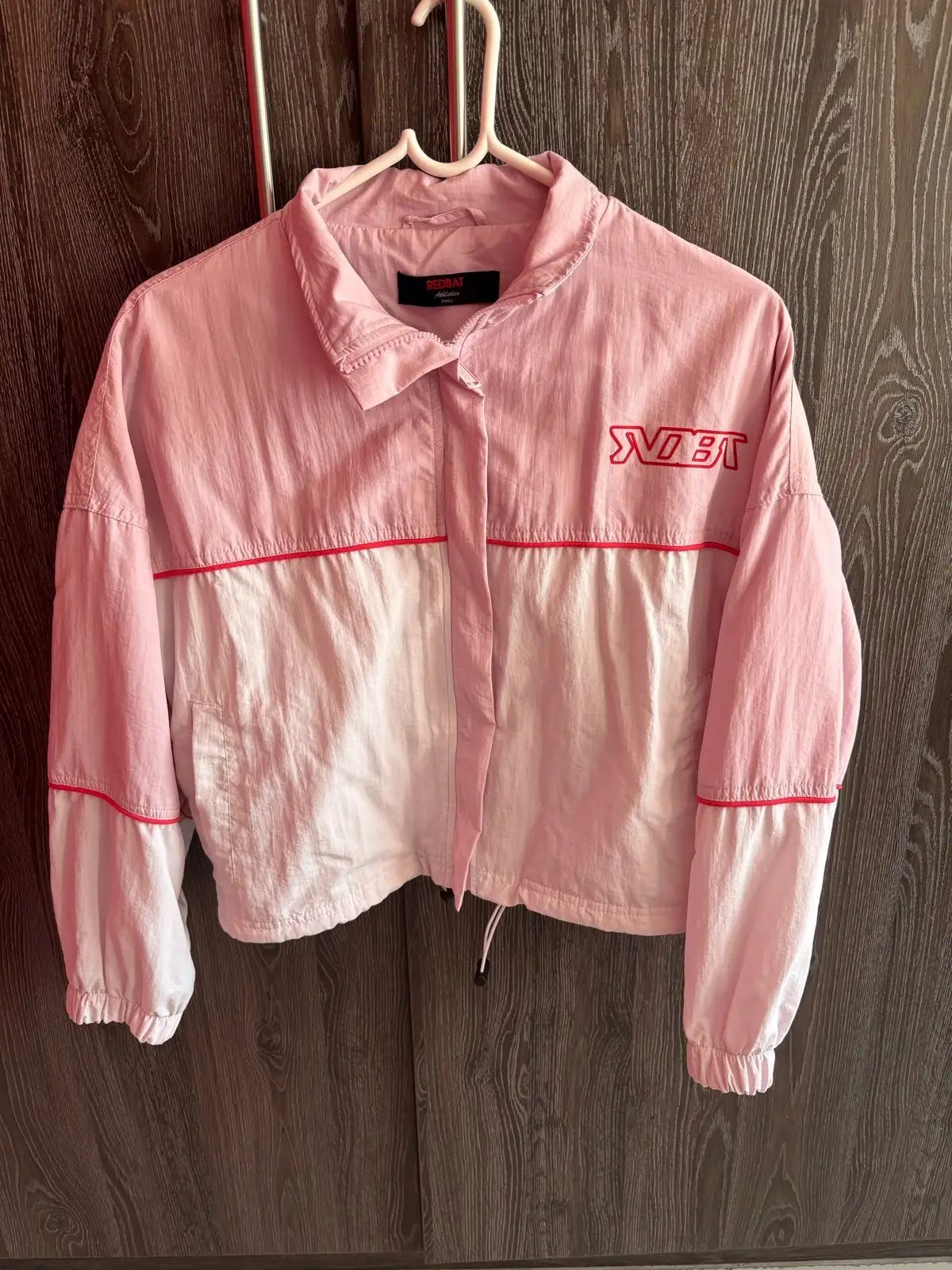 Redbat Pink Colorblock Windbreaker Jacket