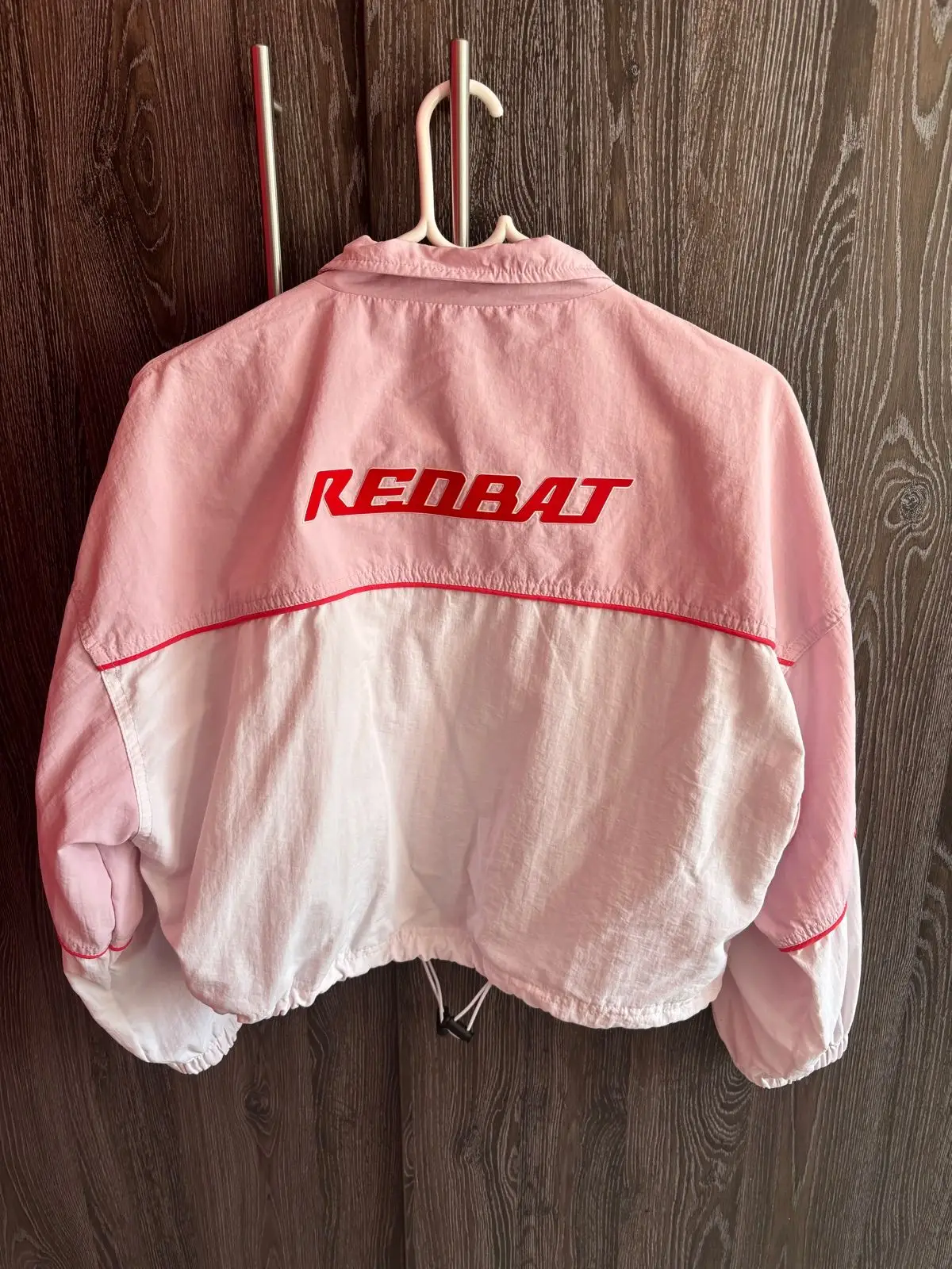 Redbat Pink Colorblock Windbreaker Jacket