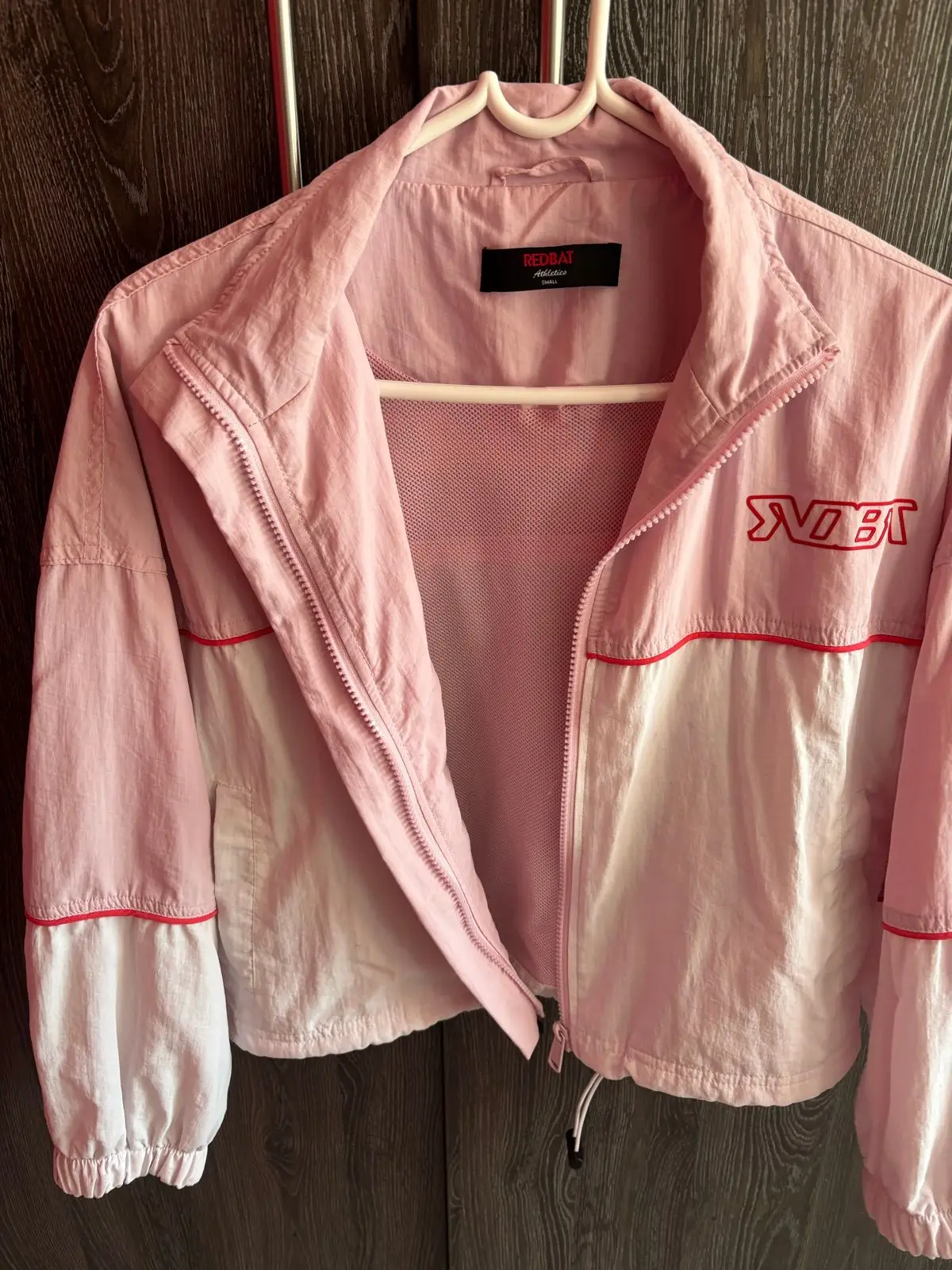 Redbat Pink Colorblock Windbreaker Jacket