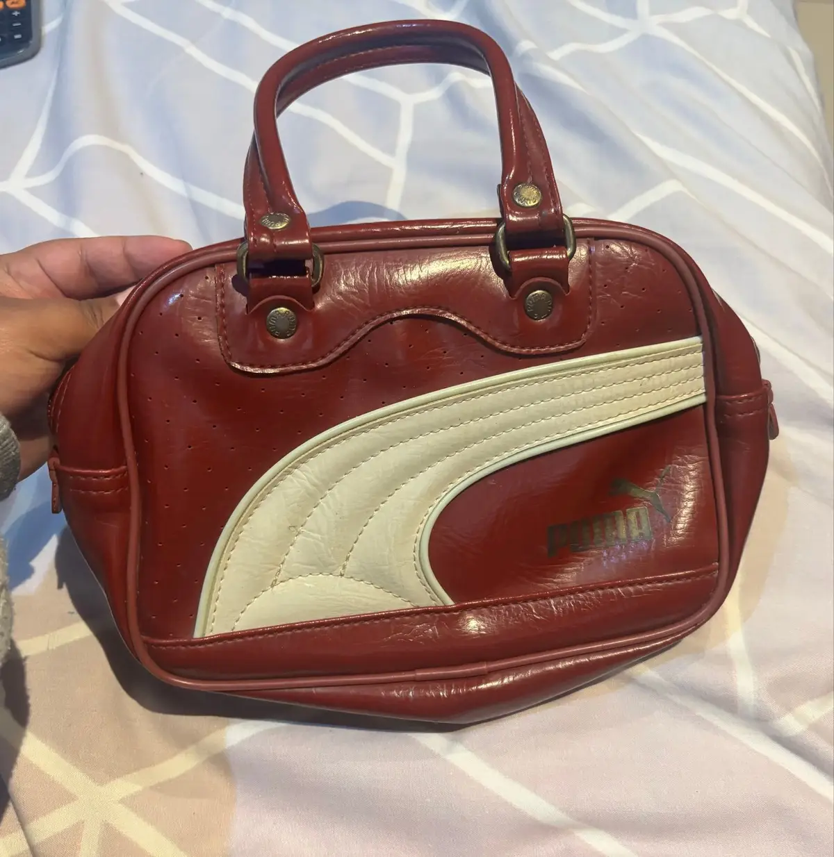 Puma Vintage Red Handbag
