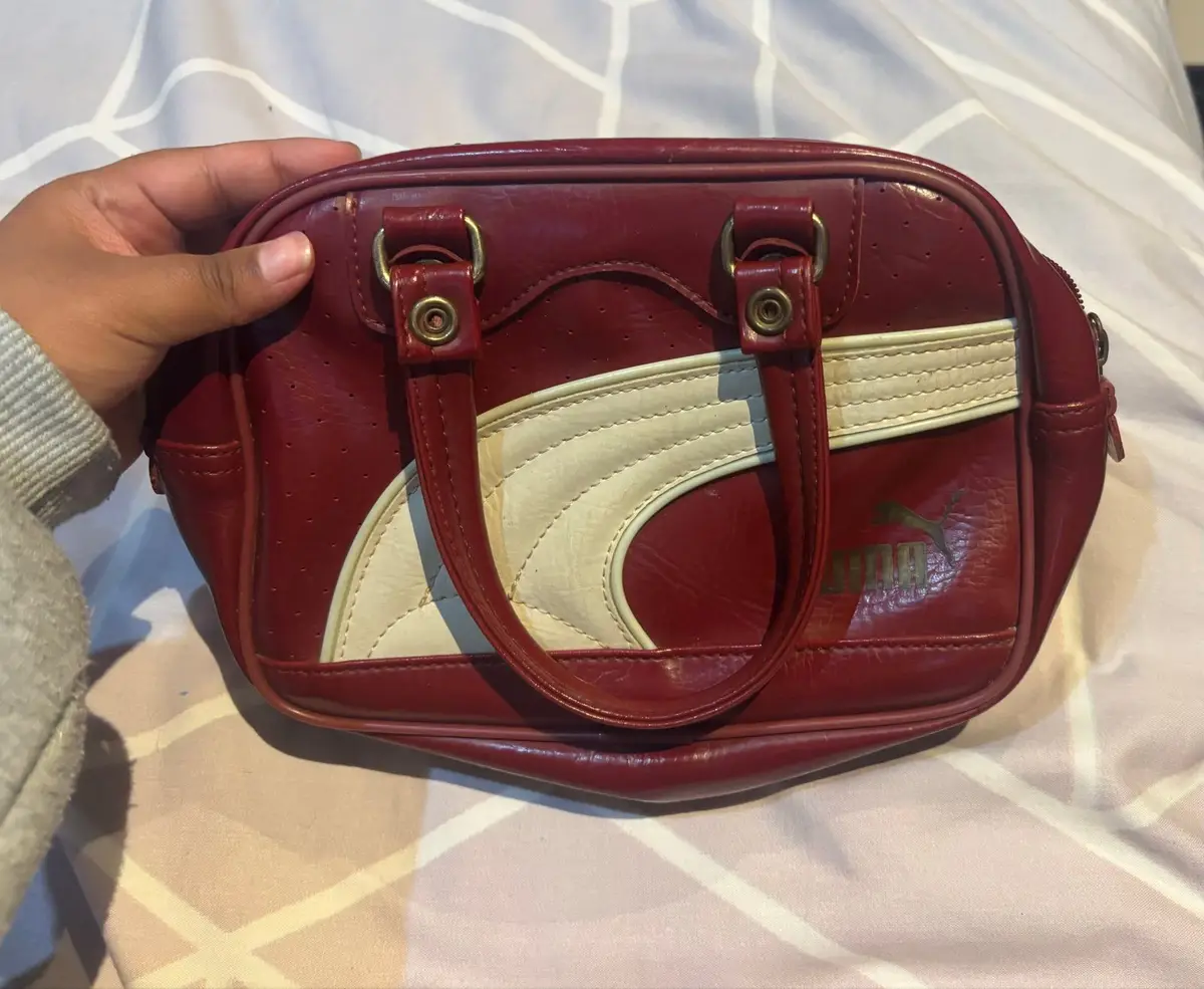 Puma Vintage Red Handbag