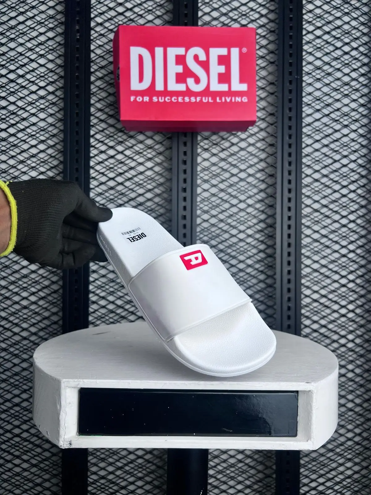 Diesel Branded Slides with Box