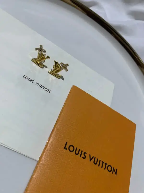 L.V earrings
