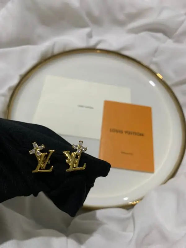 L.V earrings