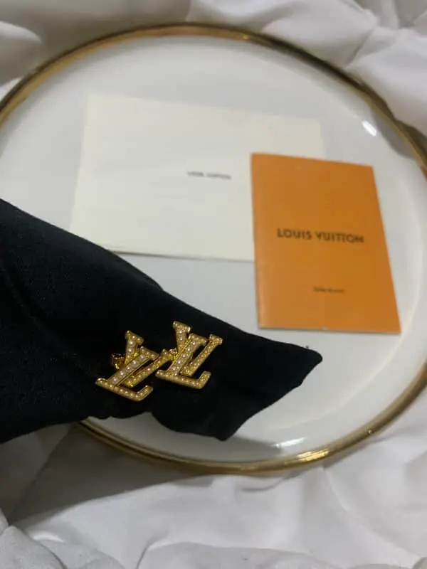 Louis Vuitton L.V earrings