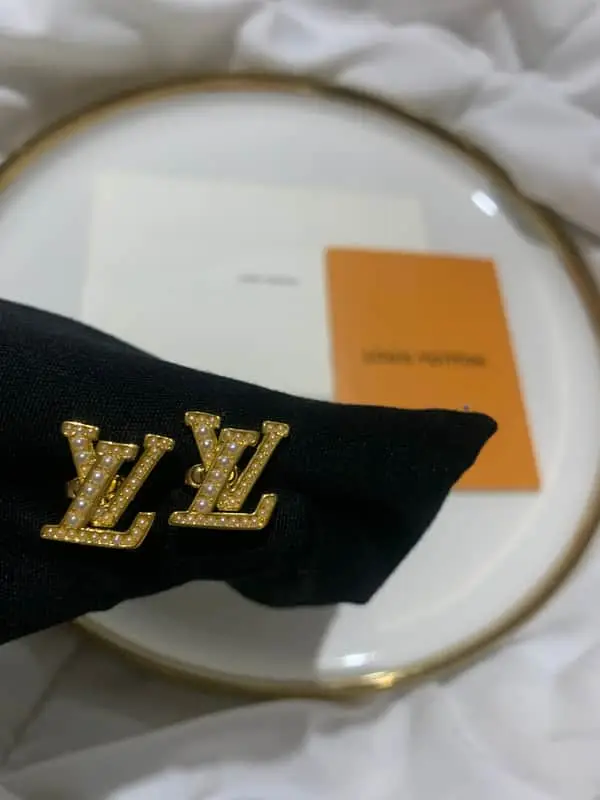 L.V earrings