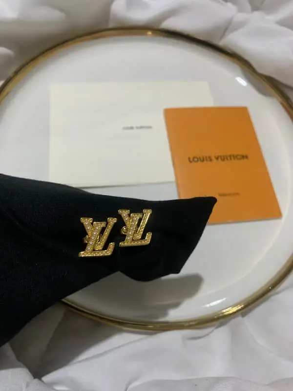 L.V earrings