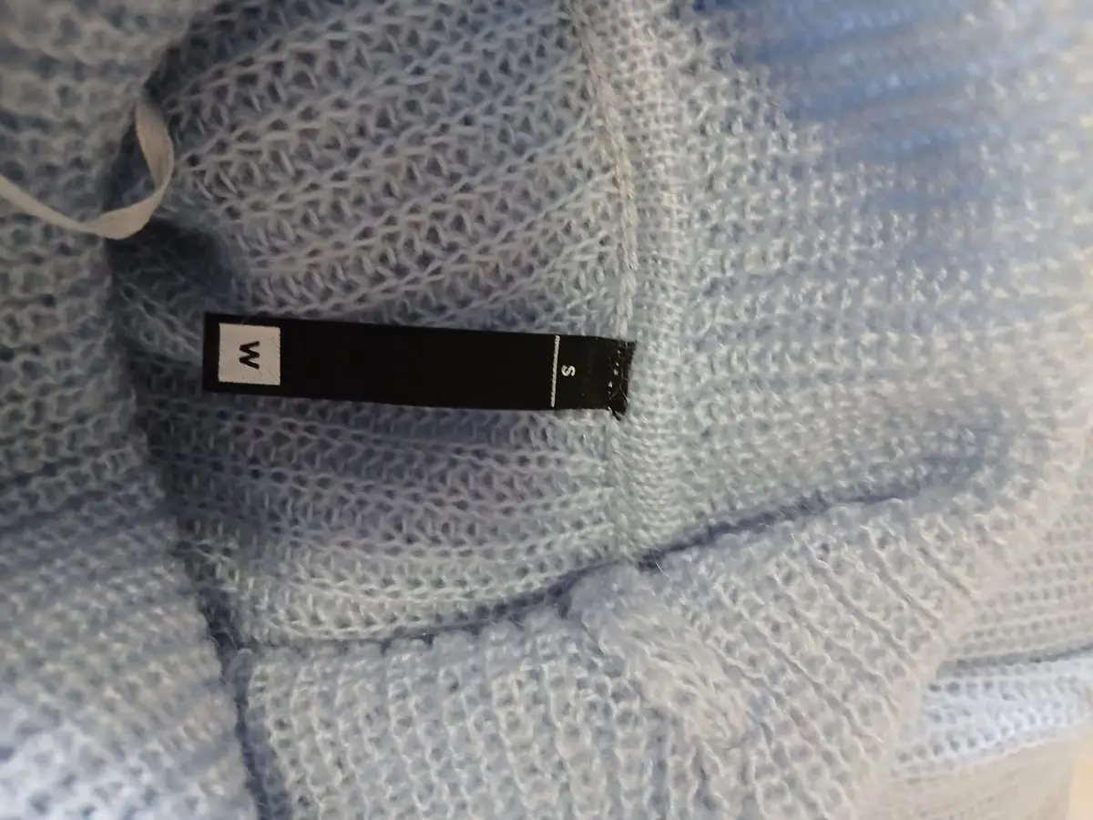 Woolworths Light Blue Cowl Neck Knit Sweater