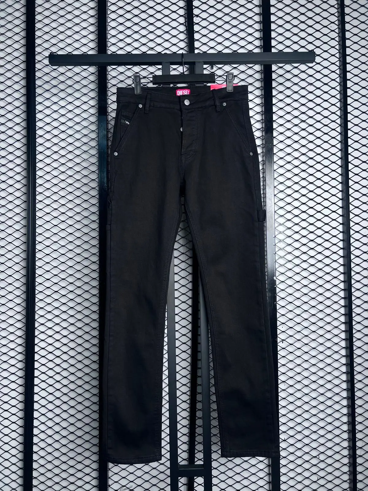 Diesel Black Denim Pants